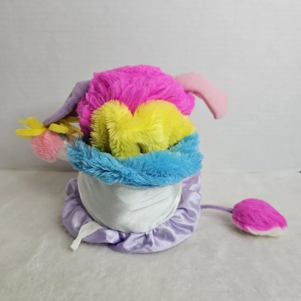 Vintage Popples Cheerleader Pom Pom Pompoms Party 1980s Plush Pink Rare